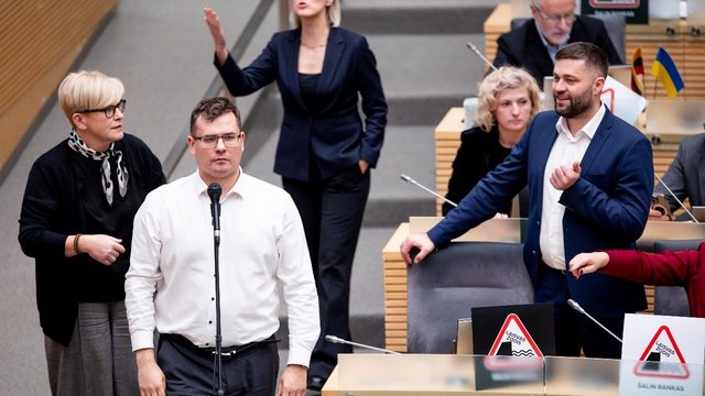 Ž. Pavilionis yra nustebęs dėl kalbų apie konfliktą TS-LKD: tokio vieningo darbo kaip dabar nesu matęs