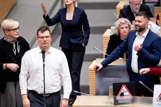 Ž. Pavilionis yra nustebęs dėl kalbų apie konfliktą TS-LKD: tokio vieningo darbo kaip dabar nesu matęs