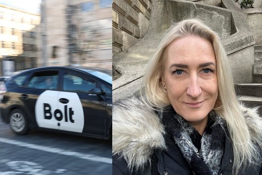 Kelionė virto košmaru: „Bolt“ vairuotojo žodžiai ir elgesys pribloškė žinomą žurnalistę