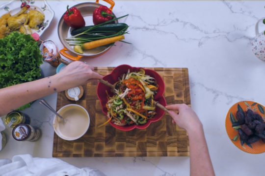 K. Starkienės vištienos salotos – nustebins ne tik savo nauda, bet ir skoniu