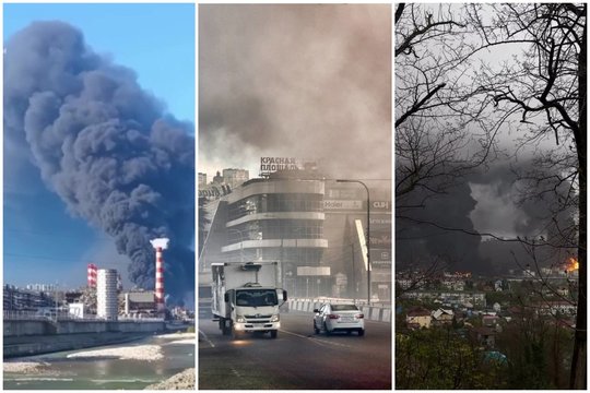 „Tai katastrofa“: vaizdai Rusijos mieste primena apokalipsę, valdžią keiksnoja net Kremliaus pakalikai