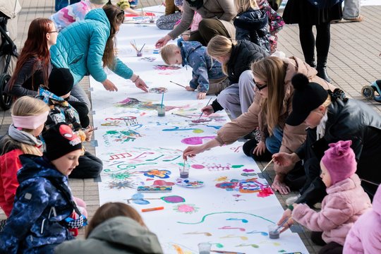 „Kaunas Jazz“ penktadienis: piešiniai ant grindinio ir G. Kuprevičiaus premjera 