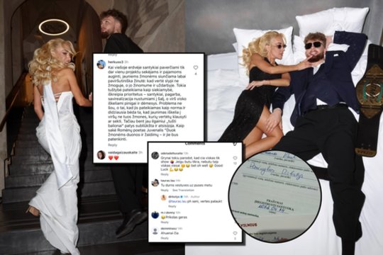 D. Dirksčiui paviešinus vestuvių datą su O. Pikul internautai pastebėjo nutylimą detalę: liejasi komentarai