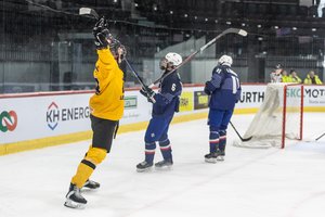 Jaunieji Lietuvos ledo ritulininkai sukūrė stebuklą ir patiesė prancūzus