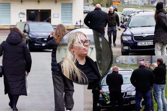 M. Sadausko artimųjų emocijos prie laidojimo namų: „Noriu perduoti Justinai: supūk tu pragare!“
