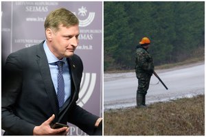K. Mažeika siūlo švelninti reikalavimus medžioklės plotams