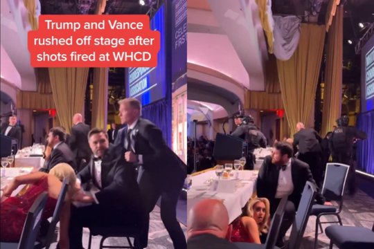 Užfiksavo, kaip po šūvių evakuojamas D. Trumpas: vaizdo įraše – chaosas ir baimė