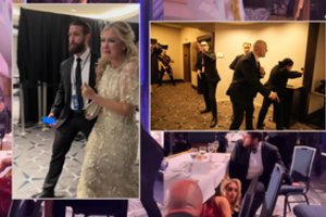 Išgirdusi šūvius Charlie Kirko našlė Erika pratrūko: užfiksuota, kaip ji apsipila ašaromis ir ištaria kelis žodžius