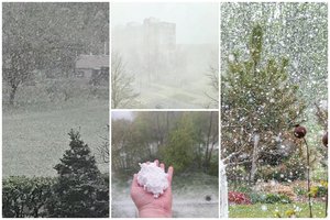 Lietuvoje dangus maišosi su žeme: dėl tikro orų chaoso tūkstančiai žmonių liko be elektros