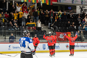Lietuvos jaunimo ledo ritulio rinktinė nuskynė dar vieną pergalę
