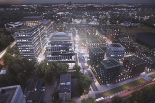 Capitalica Asset Management increases its investments in Riga to half a billion euros to develop a new mixed-use district