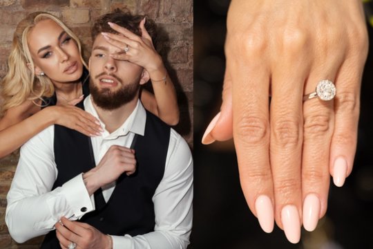 Socialiniuose tinkluose – tikras detektyvas: dingo Oksanos Pikul sužadėtuvių žiedas?