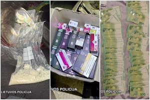 Trakų r. veikę narkotikų platintojai nevengė prekiauti ir cigaretėmis bei samagonu