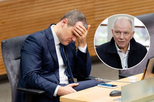 V. P. Andriukaitis – apie vienintelį teisingą G. Palucko sprendimą ir partijai sunkius laikus: man skauda širdį