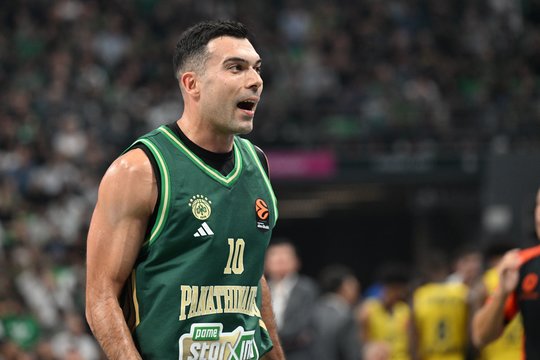 Smūgis „Panathinaikos“ – treniruotėje sunkią kojos traumą patyrė K. Sloukas