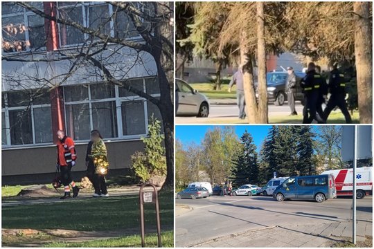 Marijampolės gimnazijoje peiliu sužaloti trys moksleiviai – policija sulaikė nepilnametį, stabdomas ugdymo procesas