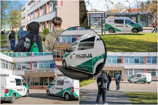 Prieš pat pamokas Marijampolėje – kruvinas mokinio išpuolis ir baimė: užfiksavo vaizdus incidento vietoje