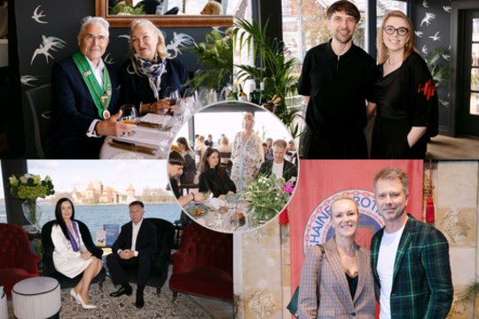 Trakuose – prabangi vakarienė: atvyko ir A. Chošnau su žmona, ir G. Masalskis su mylimąja