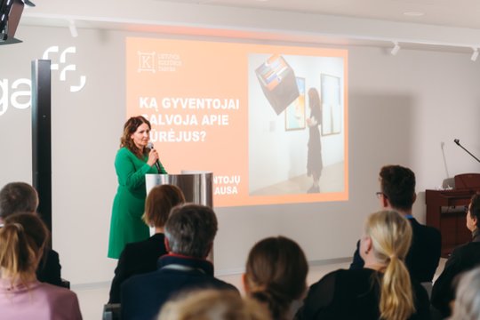 Lietuvos kultūros taryba pristatė pirmą kartą atliktą tyrimą apie menininko įvaizdį visuomenėje ir atlygį 