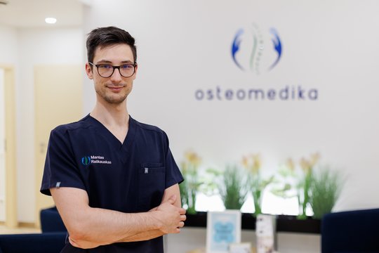 Kineziterapeutas Mantas Raškauskas: „Kai skausmas apgauna: kaip ieškoma tikrosios problemos priežasties“