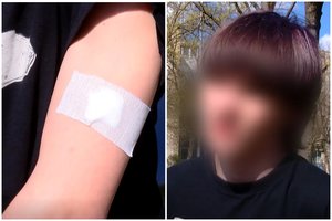 Prabilo iš Marijampolės ligoninės išleistas moksleivis: parodė, kur jam dūrė, pasakojo, kaip buvo užpultas