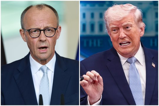 D. Trumpas atkirto F. Merzui: „Jis net nežino, apie ką kalba“