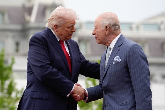 Iš JAV viešinčio karaliaus Karolio III – stipri žinutė