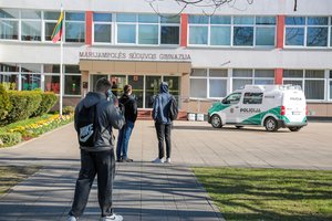 Po nepilnamečio išpuolio Marijampolės gimnazijoje – žinia dėl ugdymo proceso