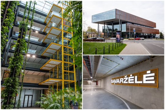 „Sąvaržėlė“ atverta: pasaulinio garso architektų projektas keičia Vilniaus veidą