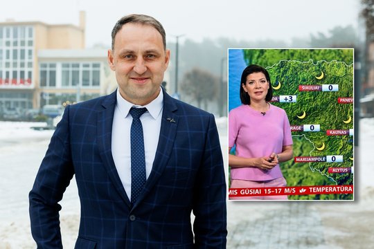 Orų prognozes žiniose stebėjęs N. Cesiulis liko nustebintas: visiems parodė, kas pasikeitė