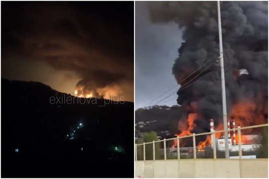 Karas Ukrainoje. „Apokalipsės“ apimtoje Tuapsėje – nepaprastoji padėtis