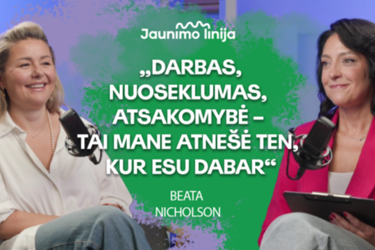 Nežinantiems, kokia kryptimi sukti – B. Nicholson patarimai: „Žmogus nesutvertas sofai“