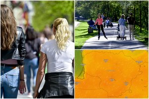 Sinoptikai užtikrinti: į šalį plūstels vasariška šiluma, prognozėse – ir 25 laipsniai
