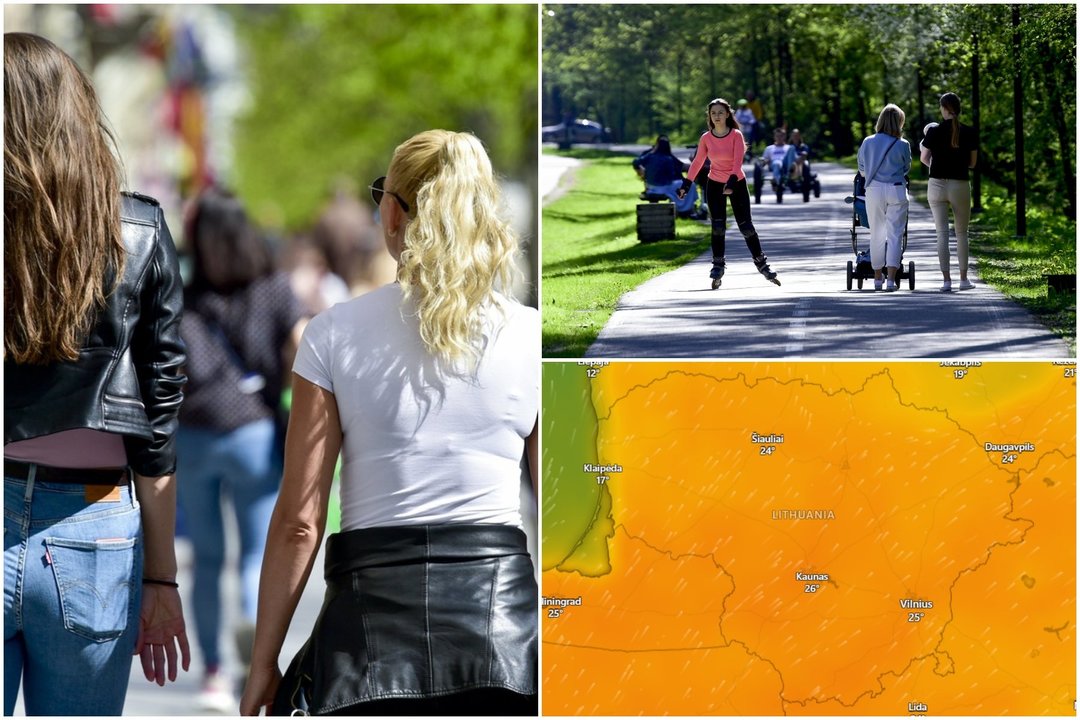 Sinoptikai užtikrinti: į šalį plūstels vasariška šiluma, prognozėse – ir 25 laipsniai