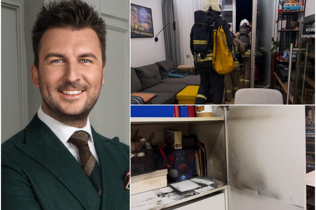 Po atostogų grįžęs TV vedėjas A. Mazėtis namuose išvydo sprogimą – suvažiavo ugniagesiai ir pareigūnai