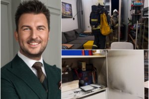 Po atostogų grįžęs TV vedėjas A. Mazėtis namuose išvydo sprogimą – suvažiavo ugniagesiai ir pareigūnai