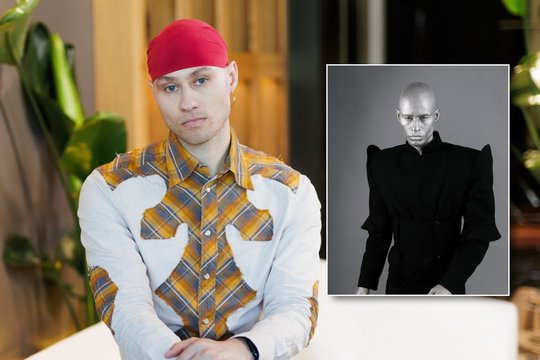 Lion Ceccah atskleidė, su kokia problema susidūrė dėl sidabro spalvos grimo