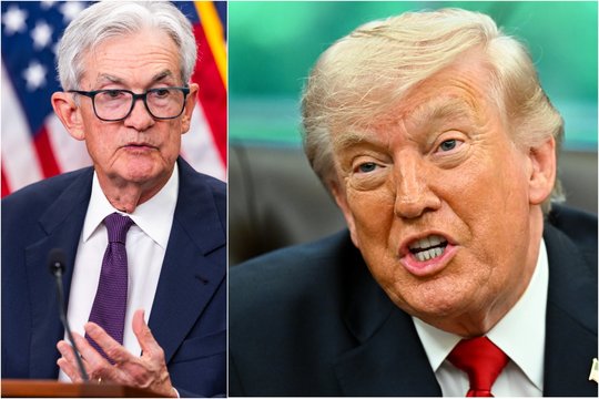 D. Trumpas nelaiko liežuvio už dantų – konfliktas su J. Powellu pasiekė naują lygį