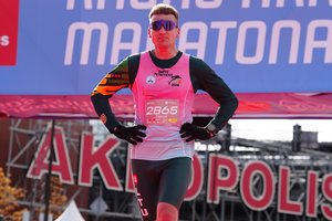 Kauno maratone – gelbėjimo operacija: tituluotas bėgikas rezultatą paaukojo dėl žmogaus gyvybės