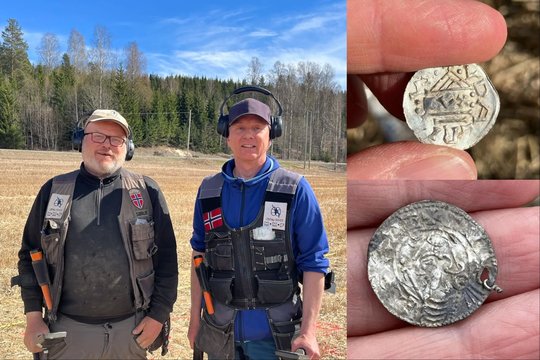 Sensacija: metalo ieškiklių savininkai surado didžiausią šalyje vikingų laikų lobį