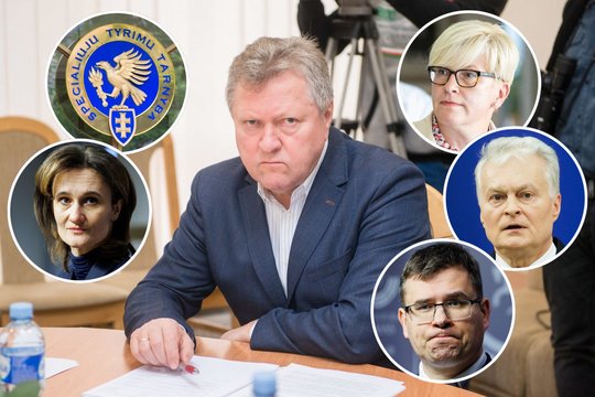 Ar apie korupcines schemas K. Starkevičius išties kalbėjosi su aukščiausiais šalies pareigūnais?