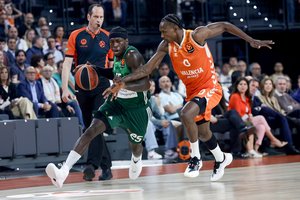 Dar viena „Panathinaikos“ pasaka – dabar „Valencia“ palaužė per pratęsimą paskutiniuoju metimu