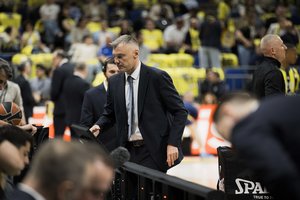 Po dar vienos pergalės prieš „Žalgirį“ Šaras turėjo pasiūlymą žurnalistams