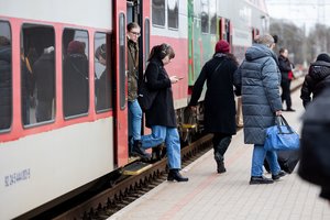 RRT: keleivių srautai traukiniais pastaraisias metais išaugo