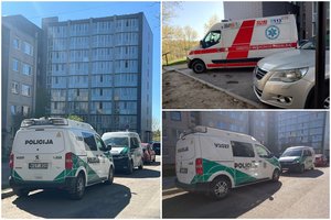 Košmaras Vilniaus daugiabutyje: viename bute rasti trys kūnai – policija pradėjo tyrimą