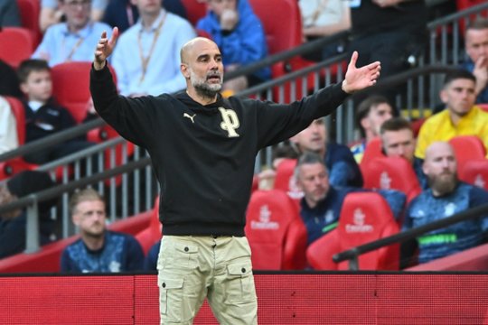 P. Guardiola juokaudamas įvertino PSG ir „Bayern“ akistatą: „Šūdini žaidėjai“