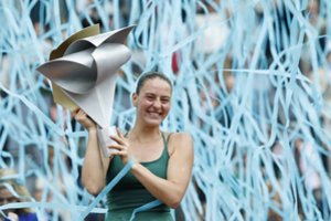 M. Kostyuk Madrido turnyro finale be didesnio vargo susitvarkė su ruse