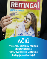 Vilniaus kolegija – nacionalinių reitingų lyderė