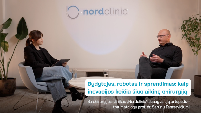Gydytojas, robotas ir sprendimas: kaip inovacijos keičia šiuolaikinę chirurgiją 