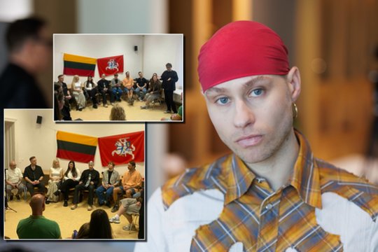Lion Ceccah Vienoje susitiko su lietuvių bendruomene